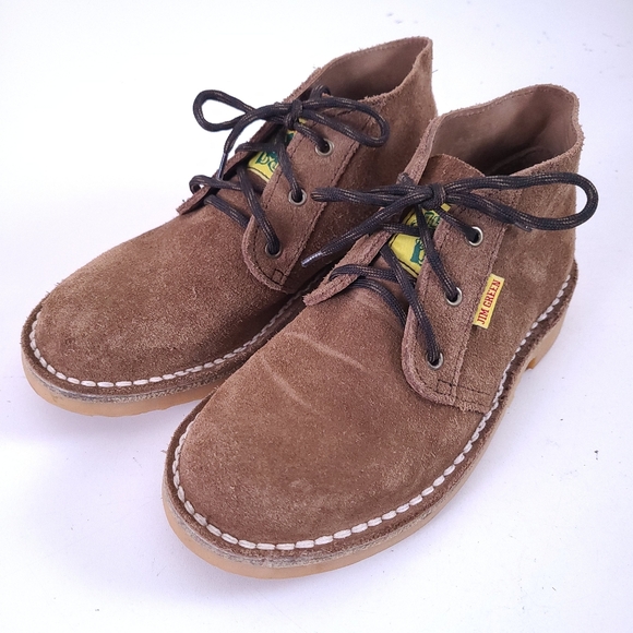 Jim Green Vellie Suede Tan Brown Chukka Boot Size 8 US - Picture 5 of 10